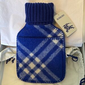 Burberry Check Wool Hot Water Bottle